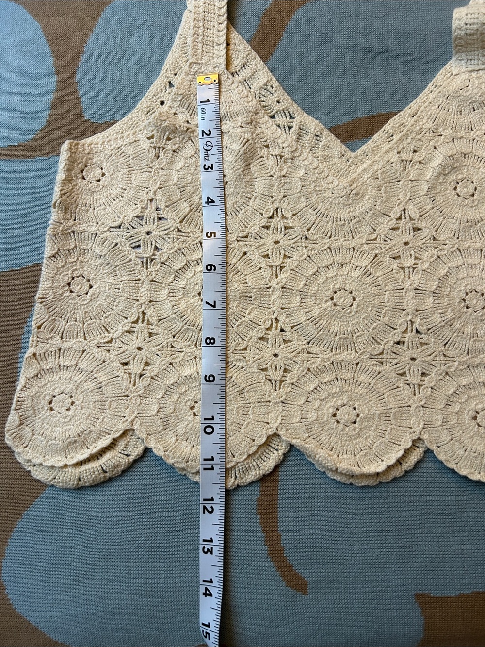 Crochet tank top size small - Picture 4 of 5